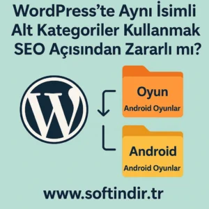 WordPress Ayni Isimli Alt Kategoriler Kullanmak 1